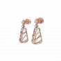 Diamond and Gold Celebration Earrings