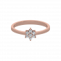 Mee T Floral Gold Diamond Ring