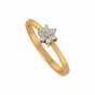 Mee T Floral Gold Diamond Ring