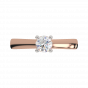 The Key Solitaire Gold Diamond Solitaire Ring