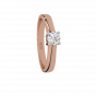 The Key Solitaire Gold Diamond Solitaire Ring