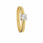 The Key Solitaire Gold Diamond Solitaire Ring