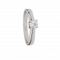 The Key Solitaire Gold Diamond Solitaire Ring