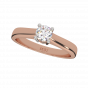 The Key Solitaire Gold Diamond Solitaire Ring