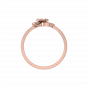 The Flower Land Gold Diamond Ring