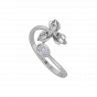 The Flower Land Gold Diamond Ring