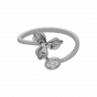 The Flower Land Gold Diamond Ring