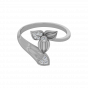 The Floral Heart Gold Diamond Floral Ring