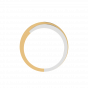 Two Tone Treat Diamond Ring
