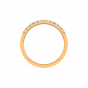 The Glitter Tale Gold Diamond Ring