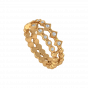 Power Packed Gold Diamond Ring