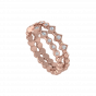 Power Packed Gold Diamond Ring