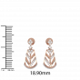 Diamond and Gold Celebration Earrings