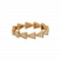 Vivid We Gold Diamond Ring