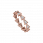Vivid We Gold Diamond Ring