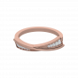 The Sweet Sleek Gold Diamond Ring