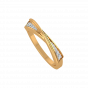 The Sweet Sleek Gold Diamond Ring