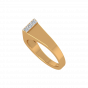 The Golden Flair Gold Diamond Ring