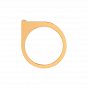 The Golden Flair Gold Diamond Ring