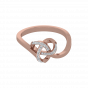 The 3D Trend Gold Diamond Ring