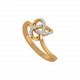 The 3D Trend Gold Diamond Ring