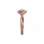The Floral Orb Gold Diamond Ring