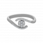 The Floral Orb Gold Diamond Ring