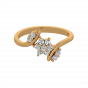 Pluck Me Gold Diamond Ring