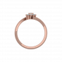 Simply Floral Gold Diamond Ring