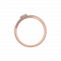 The Golden Tripod Gold Diamond Ring
