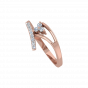 The Golden Tripod Gold Diamond Ring
