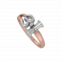 The Sacred Om Trishul Gold Diamond Ring