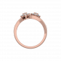 Floral Explorer Gold Diamond Ring