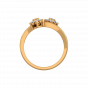Floral Explorer Gold Diamond Ring