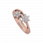 Floral Explorer Gold Diamond Ring