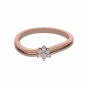 The Floral Perfection Gold Diamond Ring