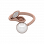 The Mermaid Gold Diamond & Pearl Ring