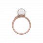 The Mermaid Gold Diamond & Pearl Ring