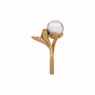 The Mermaid Gold Diamond & Pearl Ring