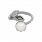 The Mermaid Gold Diamond & Pearl Ring