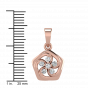 The Floral Posse Diamond Pendant Set