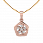 The Floral Posse Diamond Pendant Set