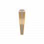 The Club Square Gold Diamond Men's Ring