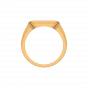 The White Streak Gold Diamond Men's Ring