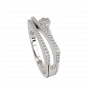 The Waves Entwined Gold Diamond Ring