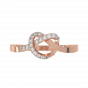 Flow Free Gold Diamond Ring