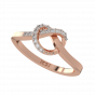 Flow Free Gold Diamond Ring