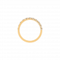I am proud of who I am becoming 18K Gold & Diamond Ring