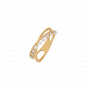 I am proud of who I am becoming 18K Gold & Diamond Ring