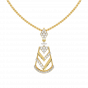 Diamond and Gold Celebration Pendant